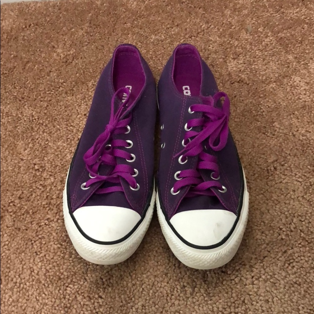 Purple Converse